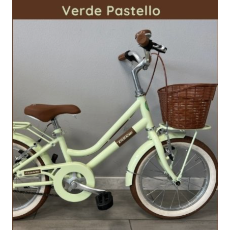 BICI VINTAGE 16 BAMBINA 1V ACCIAIO    