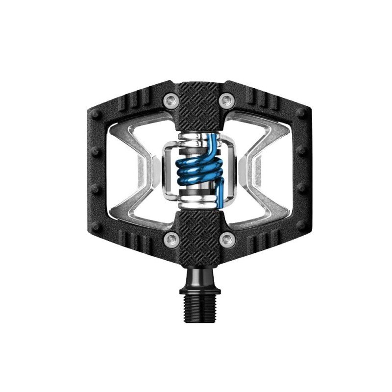 PEDALI CRANKBROT. DUAL DOUBLE SHOT 2 NERO/BLU