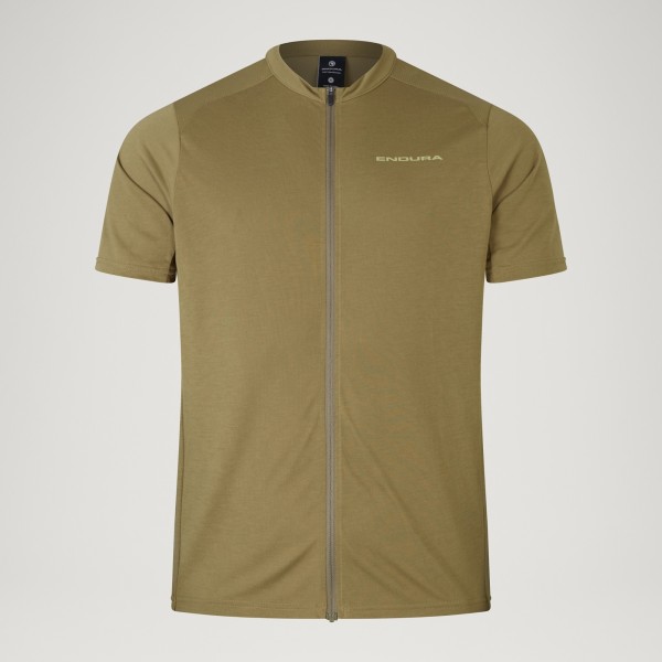 MAGLIA ENDURA LOOP S/S ZIPPED JERSEY GCA