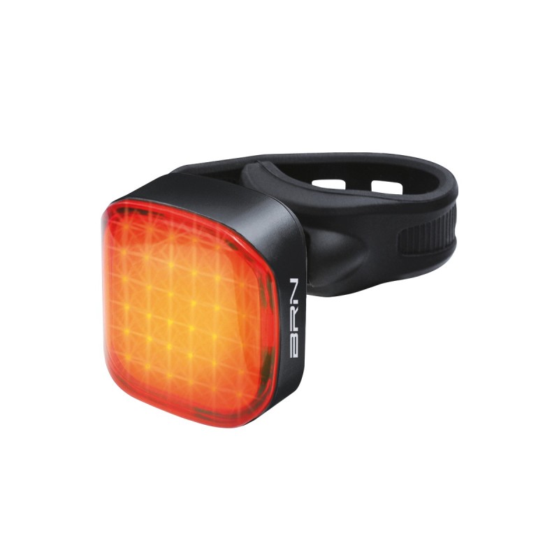 BRN CUBE DARK REAR LIGHT 20 LUMEN