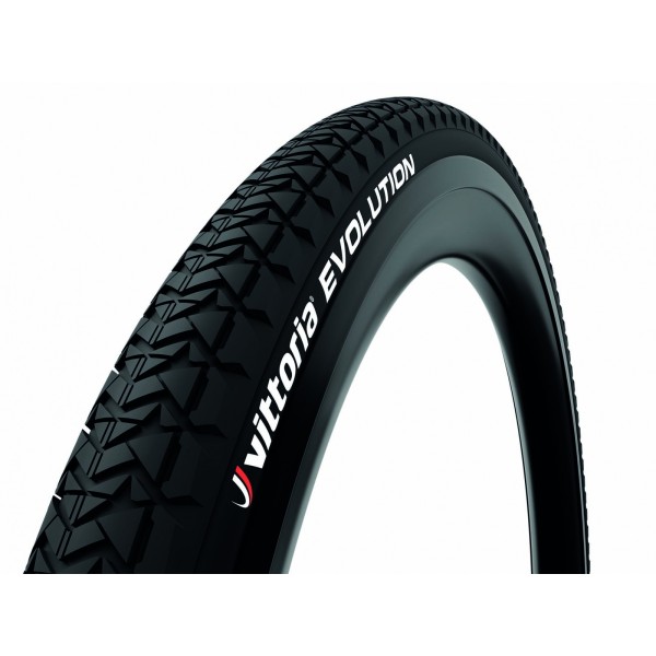 COPERTONE VITTORIA 29X1.90 (46-622) EVOLUTION RIGIDO NERO *
