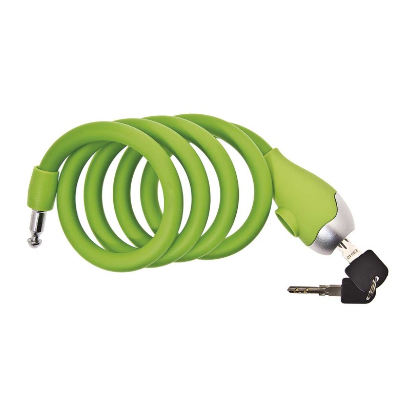 LUCCHETTO BRN A SPIRALE SILICONE VERDE LUCCHETTO BRN A SPIRALE SILICONE VERDE