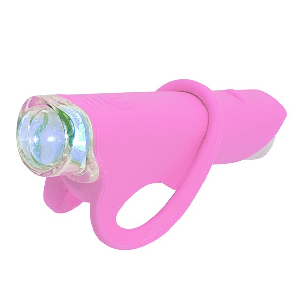 FANALE BRN ALIEN 1 SUPER LED IN SILICONE ROSA