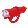FANALE BRN ALIEN 1 SUPER LED IN SILICONE ROSSO